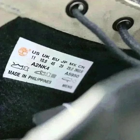 Timberland Earthkeepers Men's Black Leather Chukka Boots Size US 11/EU 45 - Picture 9 of 11